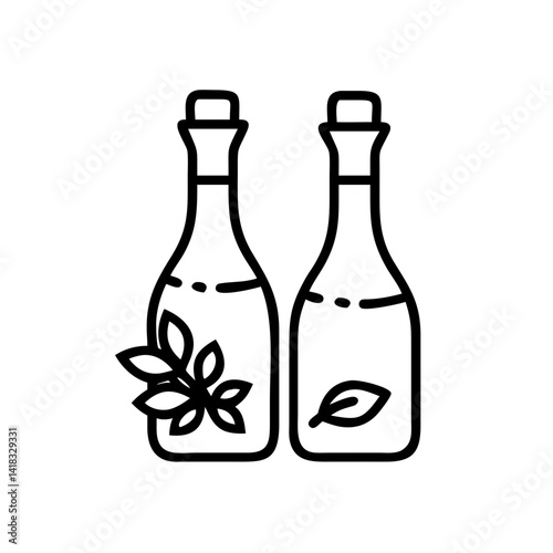 vinegar and oil