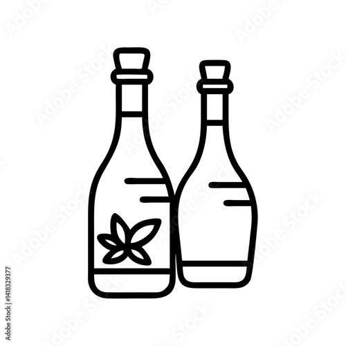 vinegar and oil