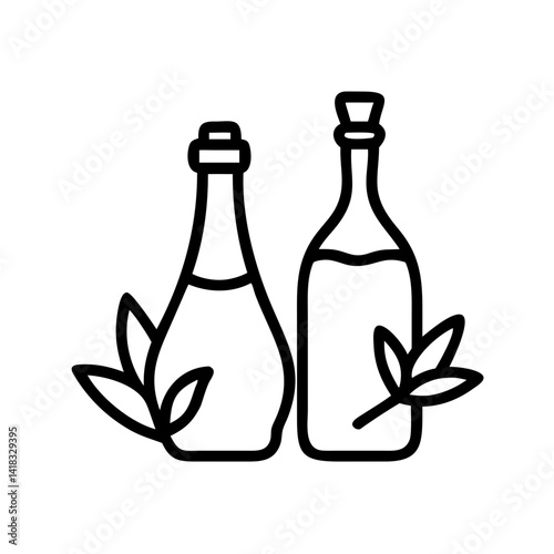 vinegar and oil