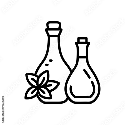 vinegar and oil