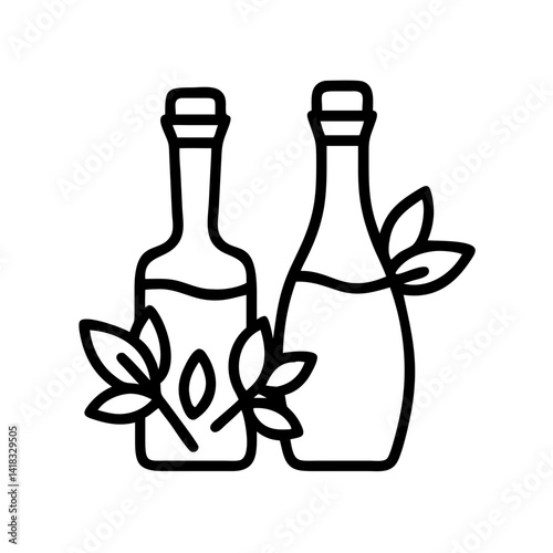 vinegar and oil