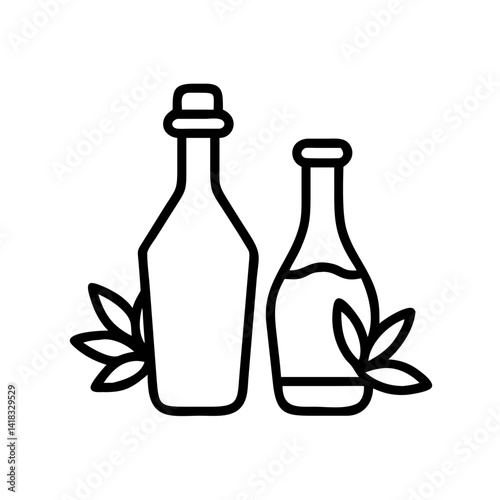 vinegar and oil