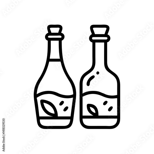 vinegar and oil