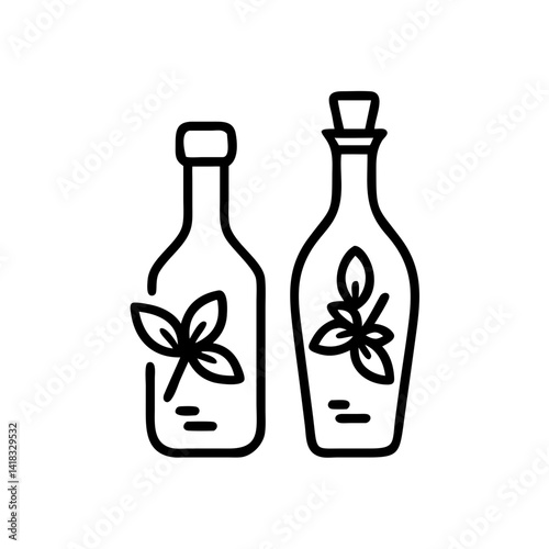 vinegar and oil