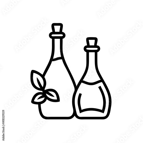 vinegar and oil