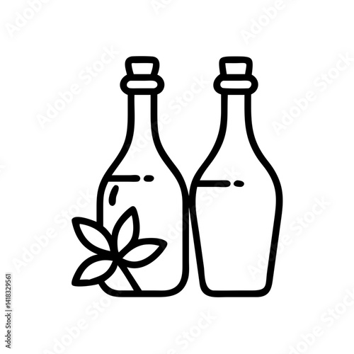 vinegar and oil