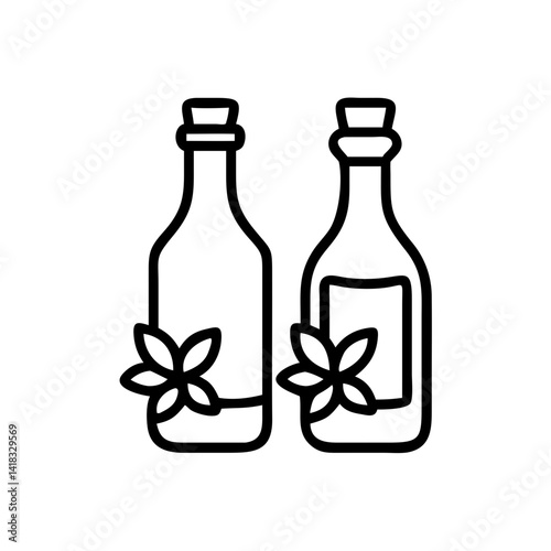 vinegar and oil
