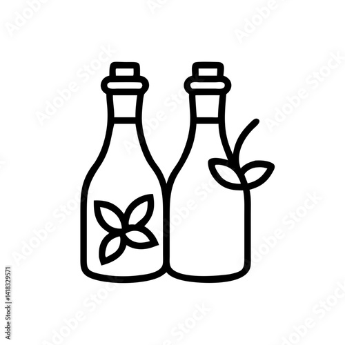 vinegar and oil