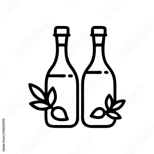 vinegar and oil
