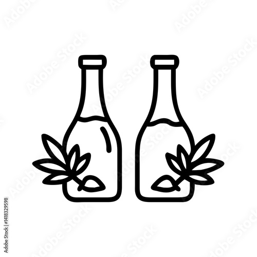 vinegar and oil