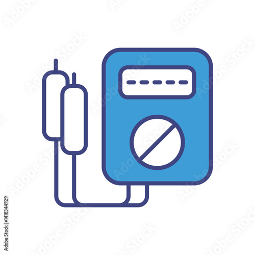 Multimeter icon vector stock illustration