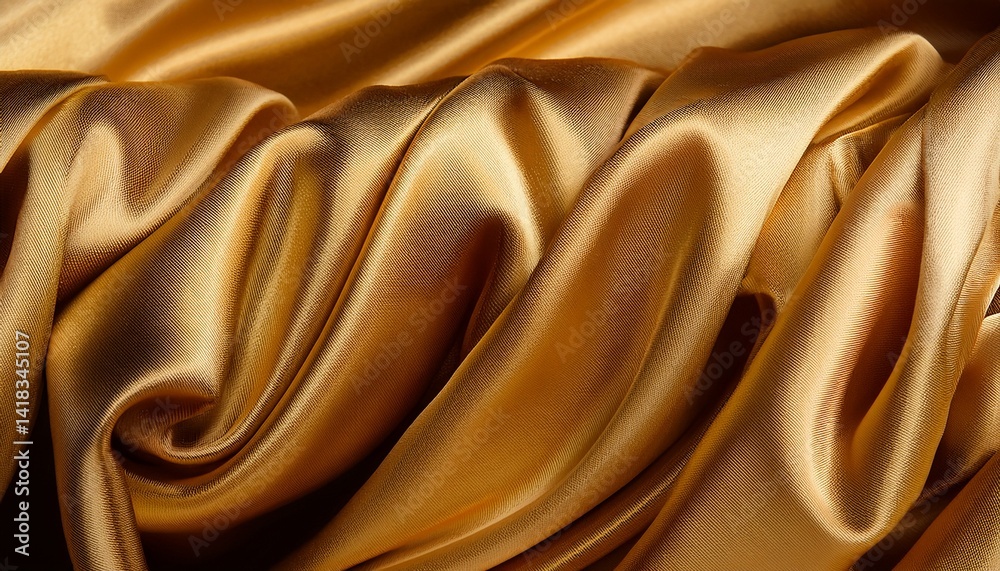 Classic fabric textured background in elegant golden colour Classic fabric textured background in elegant golden colour