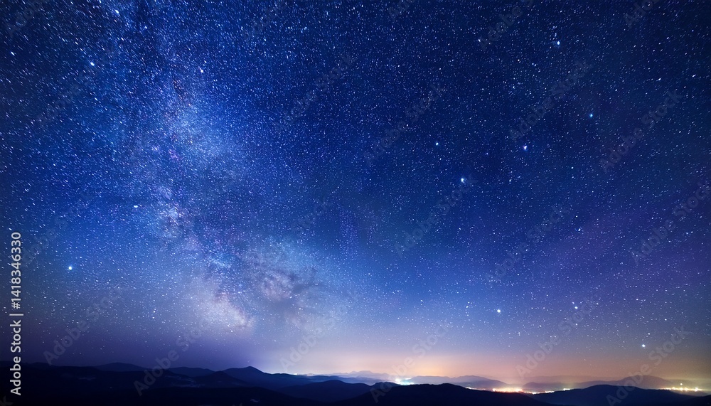 Fototapeta premium star sky at night space background