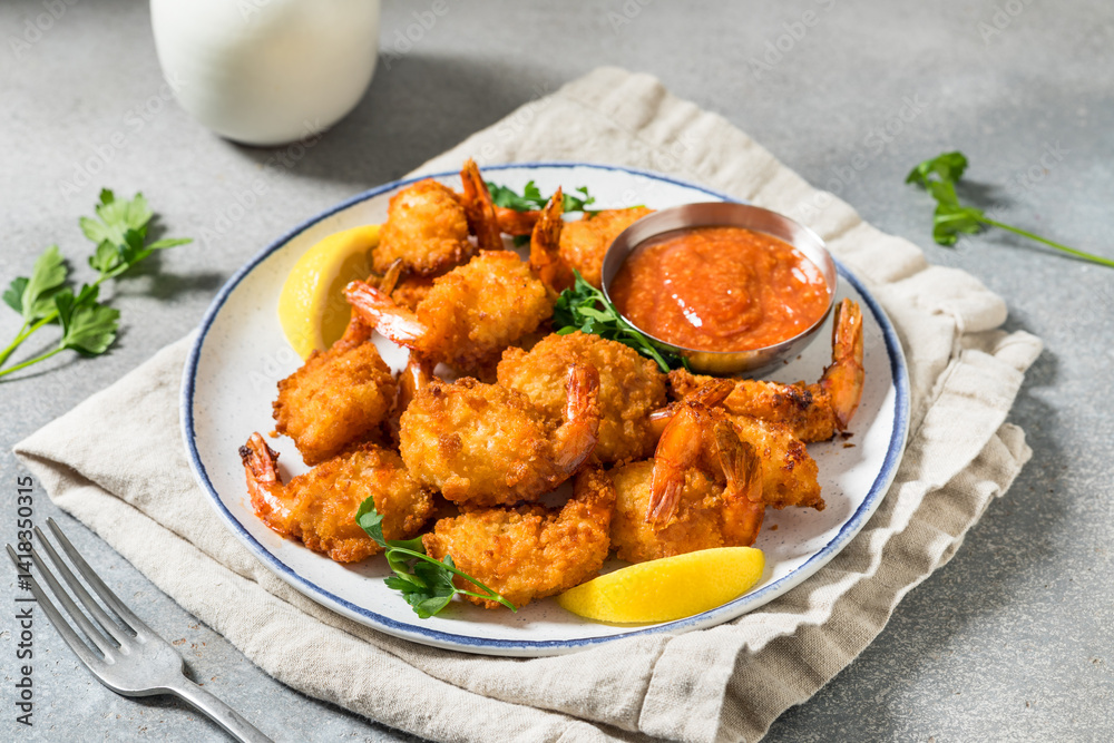 Homemade Deep Fried Panko Shrimp Homemade Deep Fried Panko Shrimp