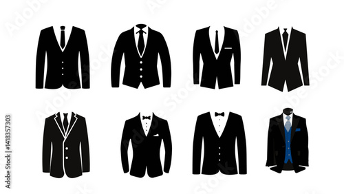 Set of business clothes