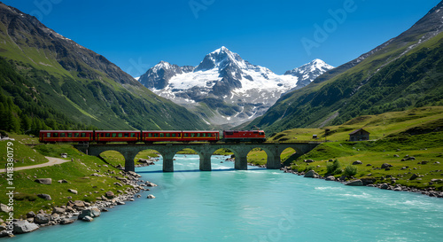 Wallpaper Mural Scenic Alpine beauty, charming villages, wild nature, and outdoor activities are captured across ten unique stock photo prompts highlighting Switzerland’s peaceful mountain life. Torontodigital.ca