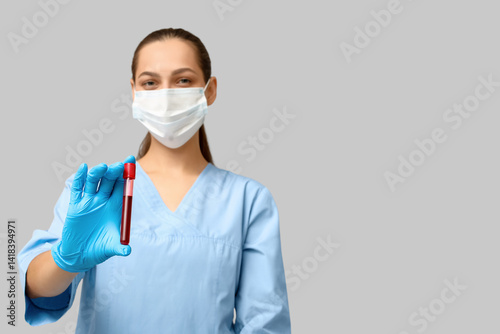 Portrait of female doctor i...