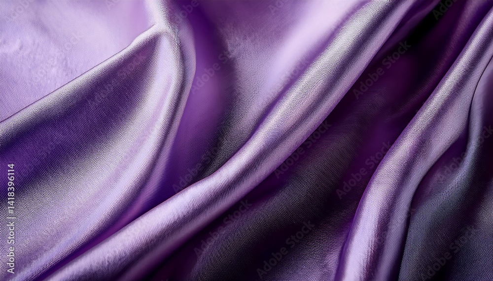 Fototapeta premium Light purple fabric texture background detail of silk or linen pattern