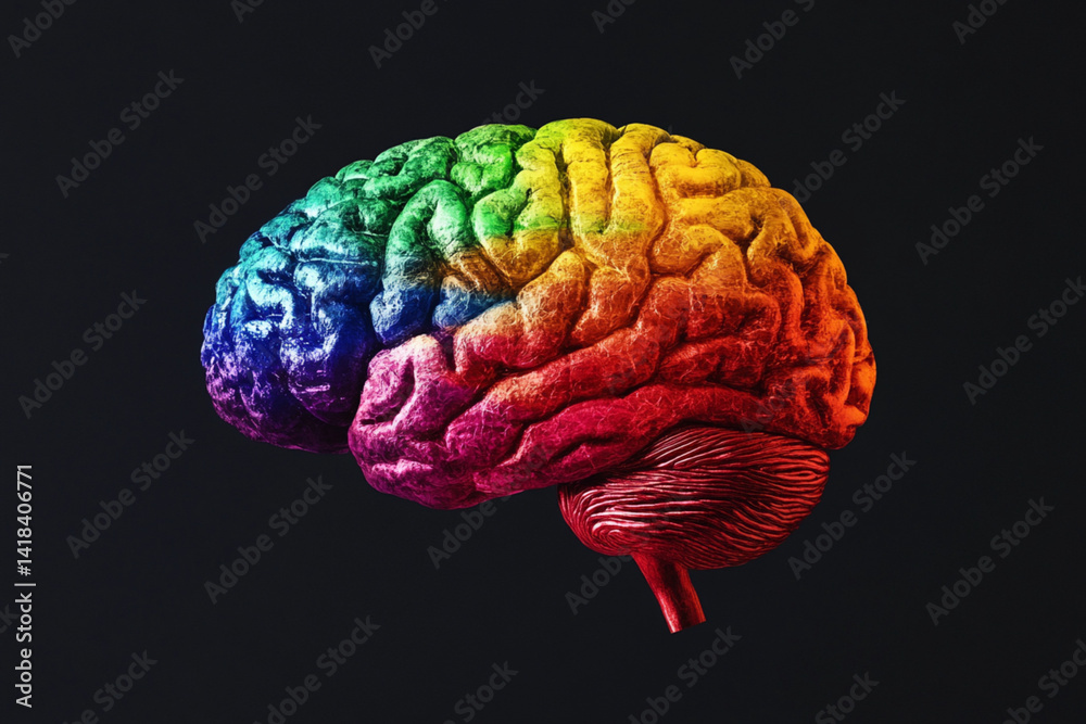 rainbow over the human brain rainbow over the human brain