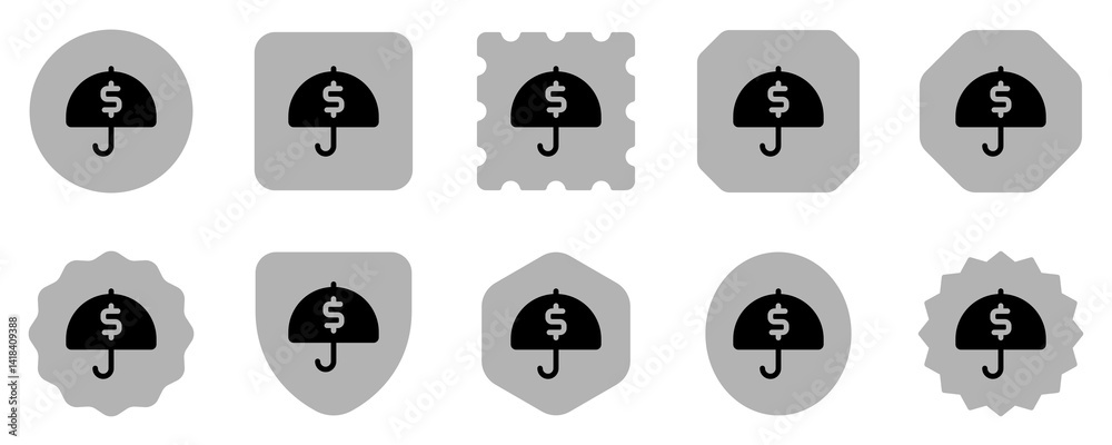 Editable insurance vector icon. Part of a big icon set family.  Finance, business, investment, accounting. Perfect for web and app interfaces, presentations, infographics, etc