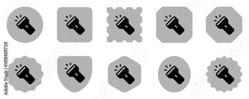 Editable flashlight vector icon. Part of a big icon set family. Perfect for web and app interfaces, presentations, infographics, etc