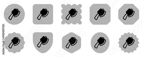 Editable axe vector icon. Part of a big icon set family. Perfect for web and app interfaces, presentations, infographics, etc