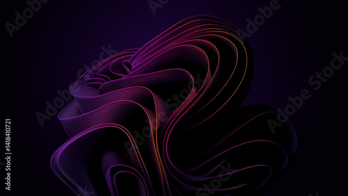 abstract dark purple background like windows 11 wallpaper