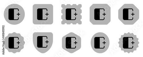 Editable add column to the right vector icon. Part of a big icon set family. Perfect for web and app interfaces, presentations, infographics, etc