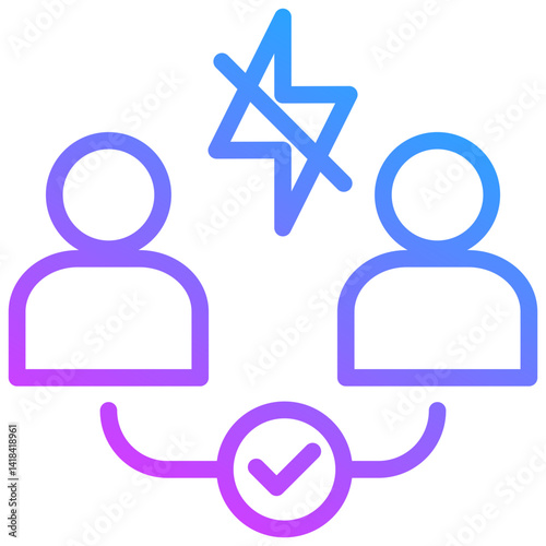 Conflict Resolution Icon