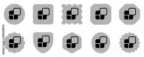 Editable vector app widget icon. Part of a big icon set family. Perfect for web and app interfaces, presentations, infographics, etc