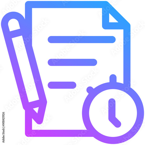 Service Level Agreement  Icon