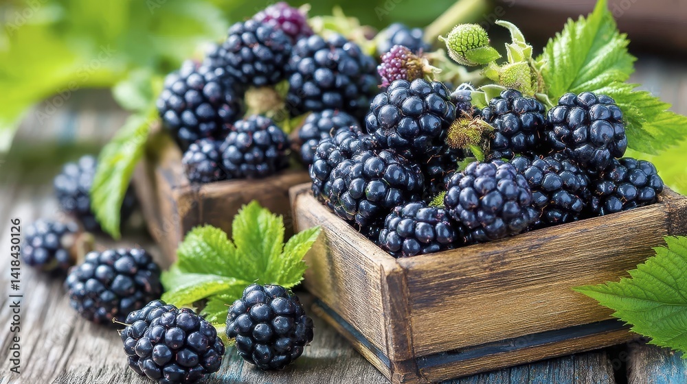 custom made wallpaper toronto digitalDark plump blackberries presented in a sq-1 - ingredient plump berries organic group