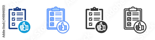 Grading icon set multiple style collection