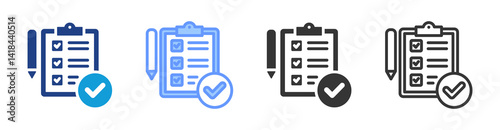 Storing icon set multiple style collection