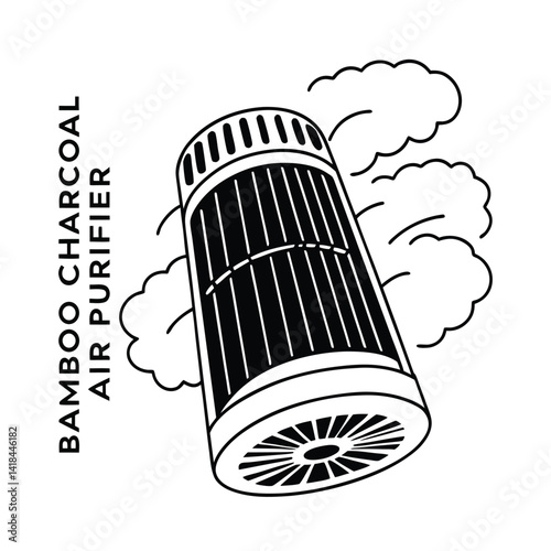 Bamboo Charcoal Air Purifier – Natural Odor Eliminator & Moisture Absorber for Home, Closet, Car & Pet Areas