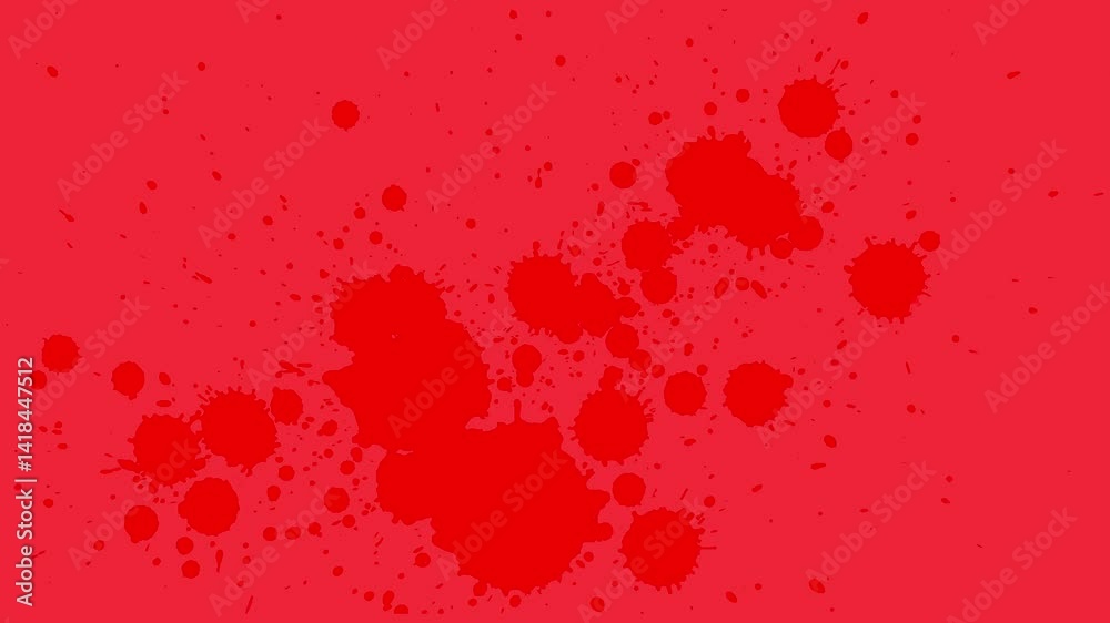 Blood splatter graphic on white background. Approximately 10% of the screen size. Blood splatter graphic on white background. Approximately 10% of the screen size.