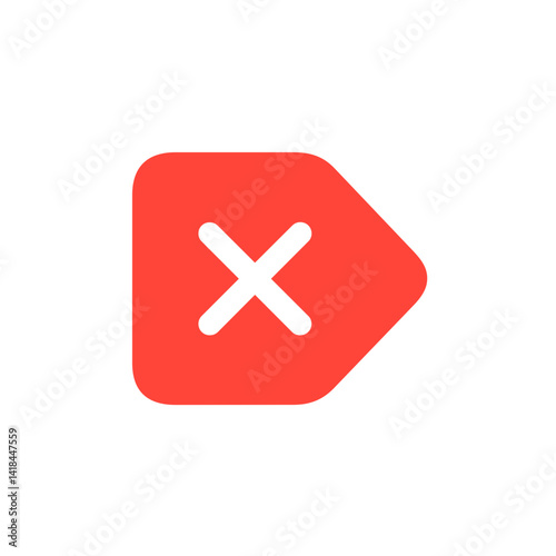 Delete Right Filled Icon