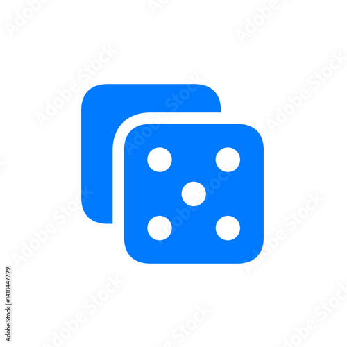 Dice Filled Icon