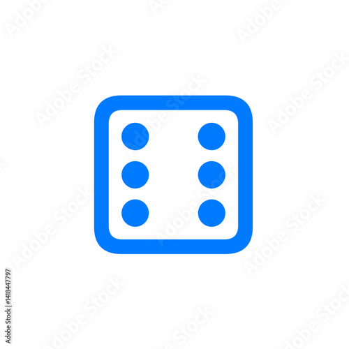 Die Face Six Icon
