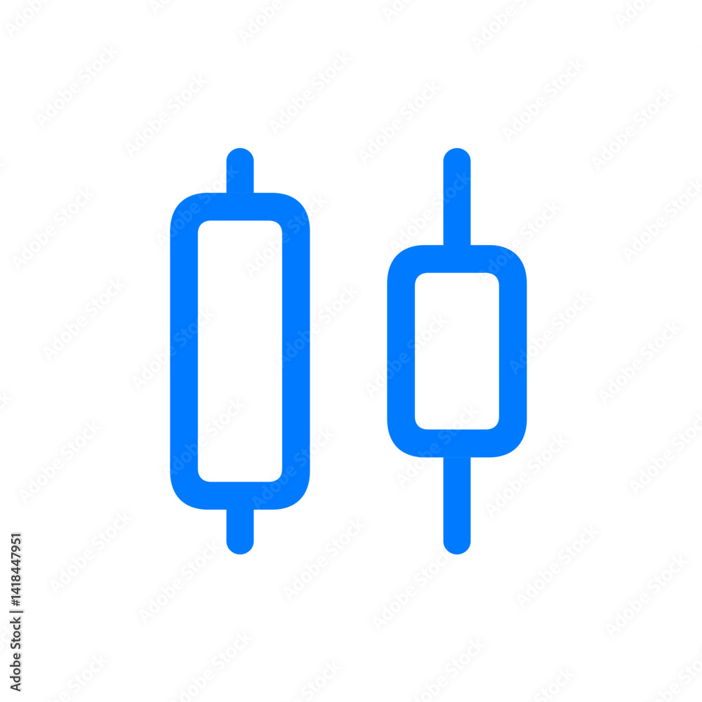 Distribute Horizontal Center Icon Distribute Horizontal Center Icon
