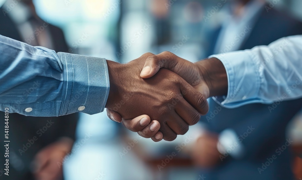 The background of business people working together in a compact team Generate AI The background of business people working together in a compact team Generate AI