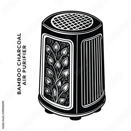 Bamboo Charcoal Air Purifier – Natural Odor Eliminator & Moisture Absorber for Home, Closet, Car & Pet Areas