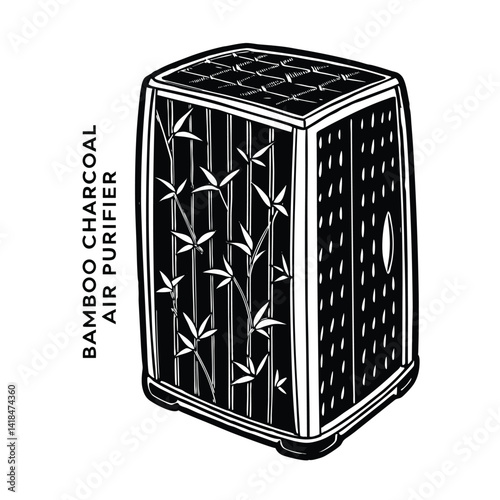 Bamboo Charcoal Air Purifier – Natural Odor Eliminator & Moisture Absorber for Home, Closet, Car & Pet Areas