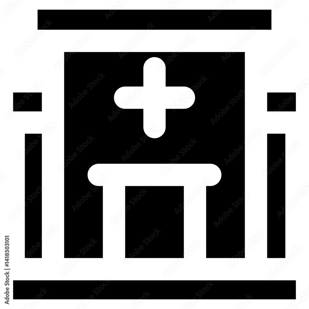 Obraz premium clinic icon element for design