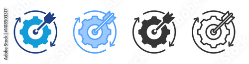 Effective icon set multiple style collection