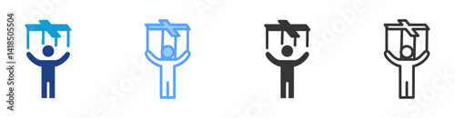 Illusion Of Control icon set multiple style collection