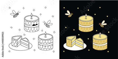 Beeswax Candles – 100% Natural, Handmade, Non-Toxic, Long-Lasting Aromatherapy Candles for Home & Relaxation
