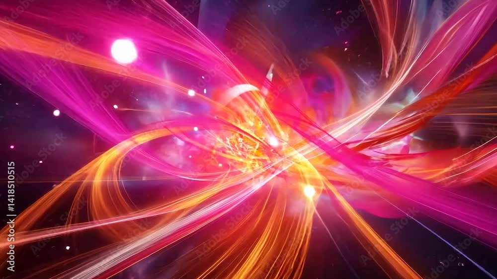 Abstract energy explosion Abstract energy explosion