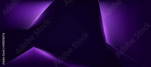 Luxury purple black background, abstract elegant background vector for branding presentation