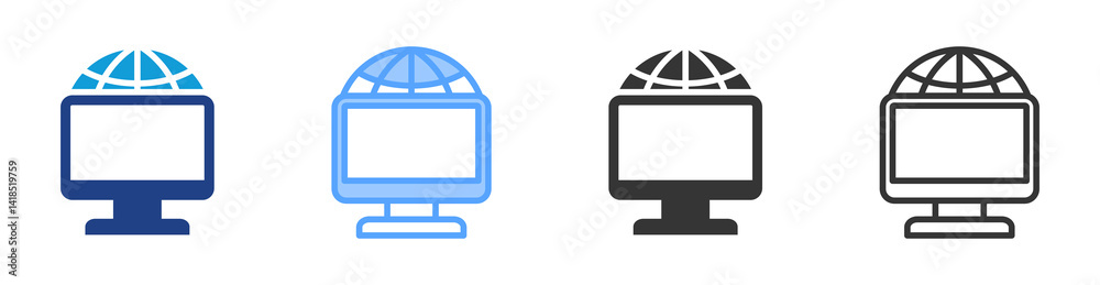 Web Survey icon set multiple style collection Web Survey icon set multiple style collection